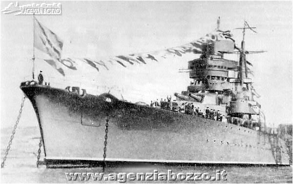 Navi da guerra RN Giulio Cesare 1911 nave corazzata da battaglia